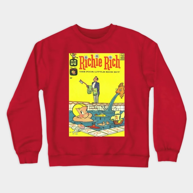 Richie Rich Crewneck Sweatshirt by Fun Ideas Productions